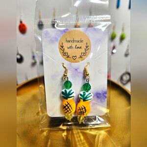 Pineapple Earrings 🍍
